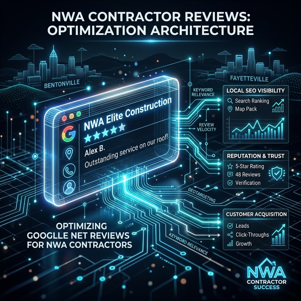 Your Google Reviews Are Costing You Calls — Here's Why NWA Contractors Need Specific Reviews, Not Just 5 Stars