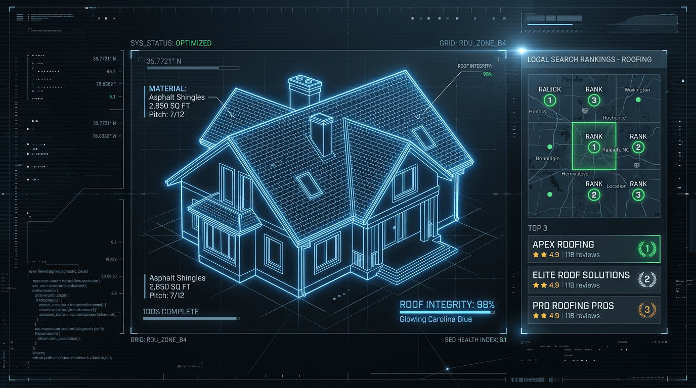 Local SEO for Roofing Companies: How to Show Up When Homeowners Need You Most