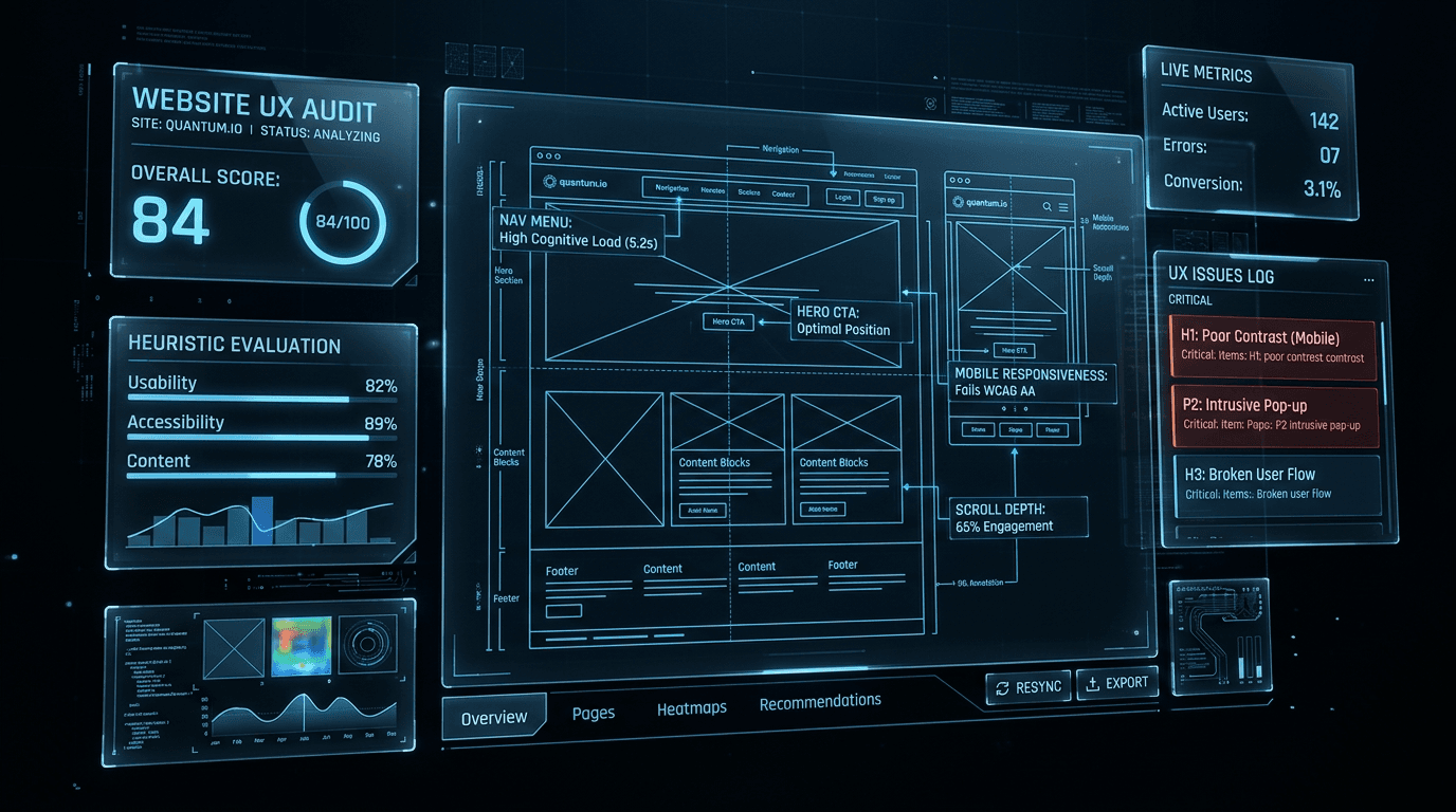 How I Built This Website, Part 4: UI/UX Review & Refinement